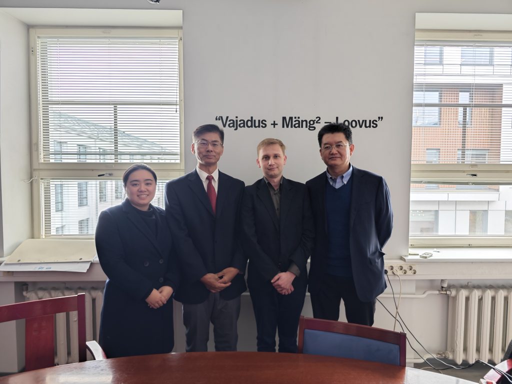 Meeting between the Estonian-Chinese Chamber of Commerce and Chinese Embassy in Estonia, October 26, 2023.